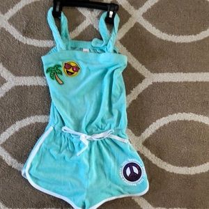 Brand new,  Justice swimsuit cover up/romper